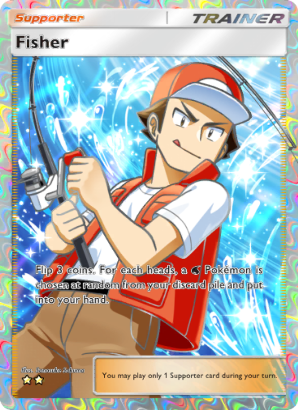 Fisher - Pokémon TCG Card
