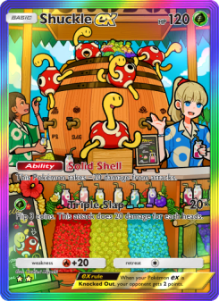 Shuckle ex - pokemon TCG Card