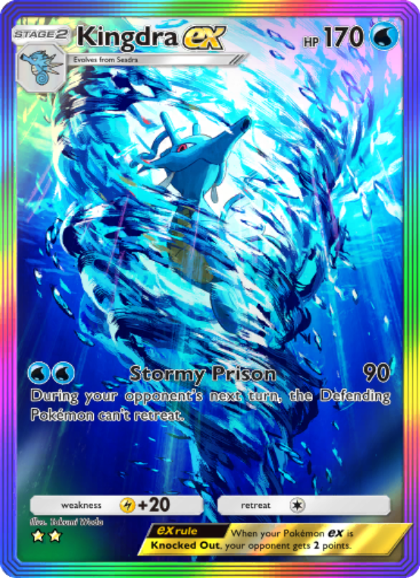 Kingdra ex - Pokémon TCG Card