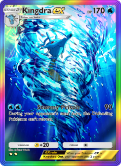 Kingdra ex - pokemon TCG Card