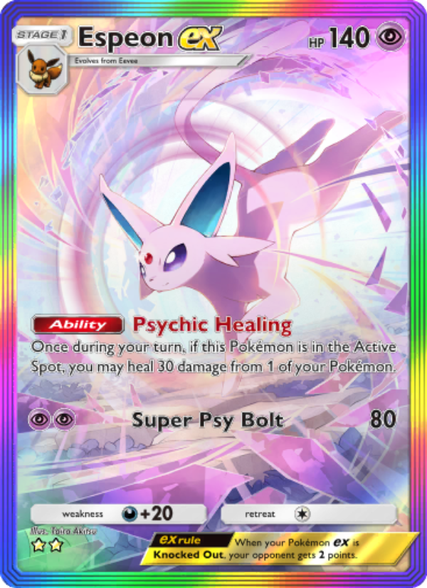 Espeon ex - Pokémon TCG Card