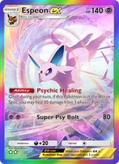 Espeon ex - pokemon TCG Card