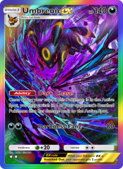 Umbreon ex - pokemon TCG Card