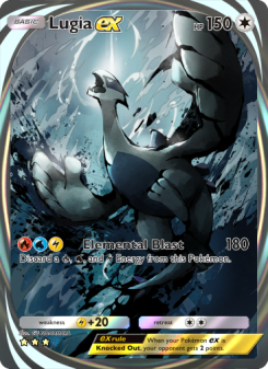 Lugia ex - pokemon TCG Card