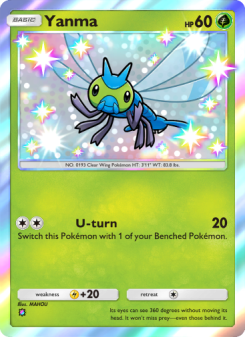 Yanma - pokemon TCG Card