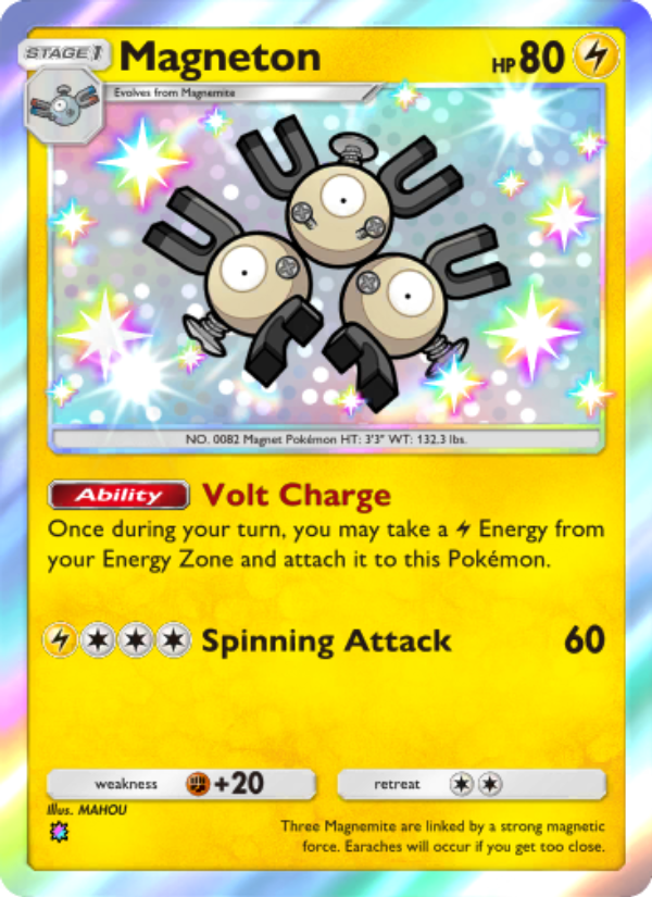 Magneton - Pokémon TCG Card