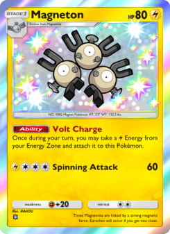 Magneton - pokemon TCG Card