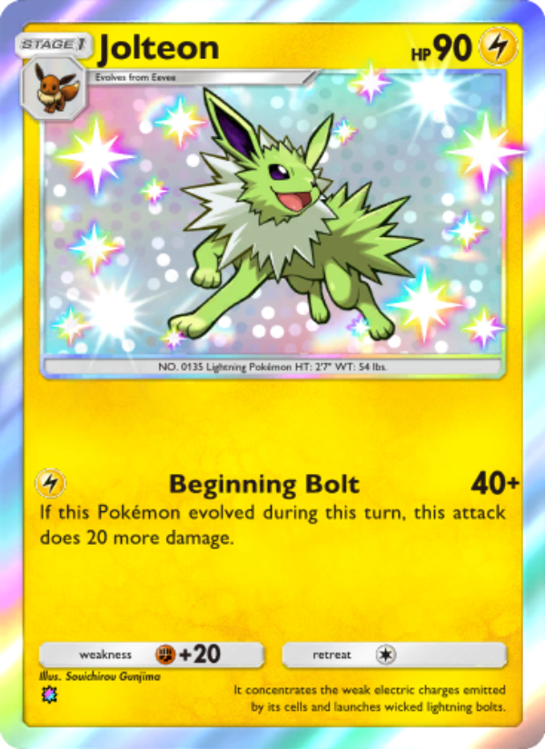 Jolteon - Pokémon TCG Card