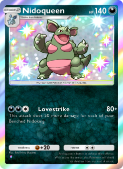 Nidoqueen - pokemon TCG Card
