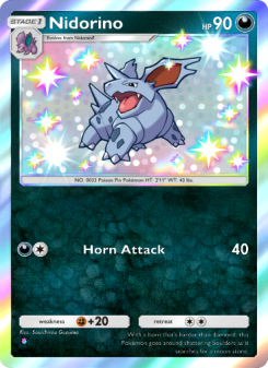 Nidorino - pokemon TCG Card