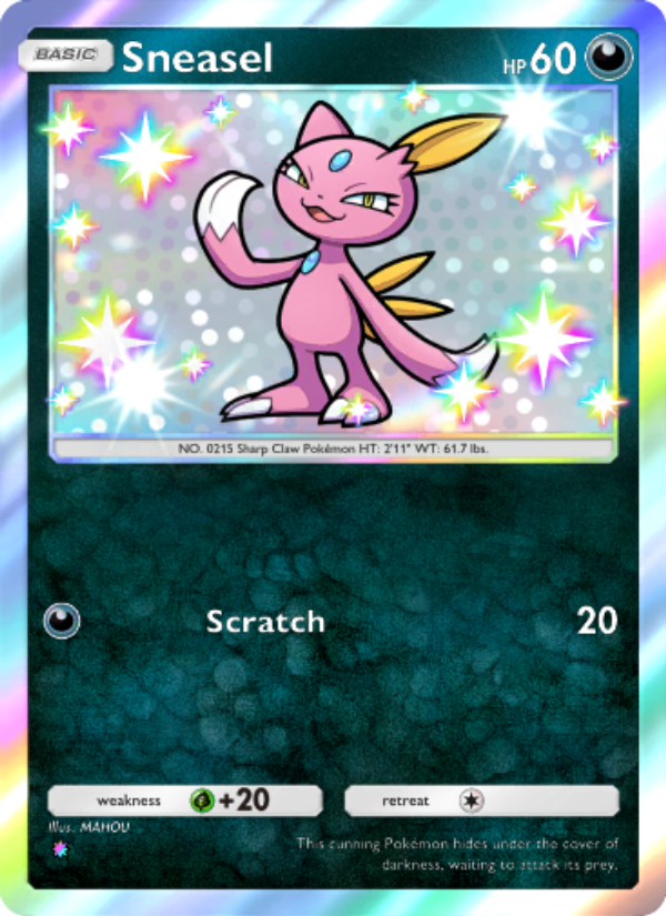 Sneasel - Pokémon TCG Card