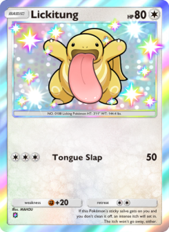 Lickitung - pokemon TCG Card