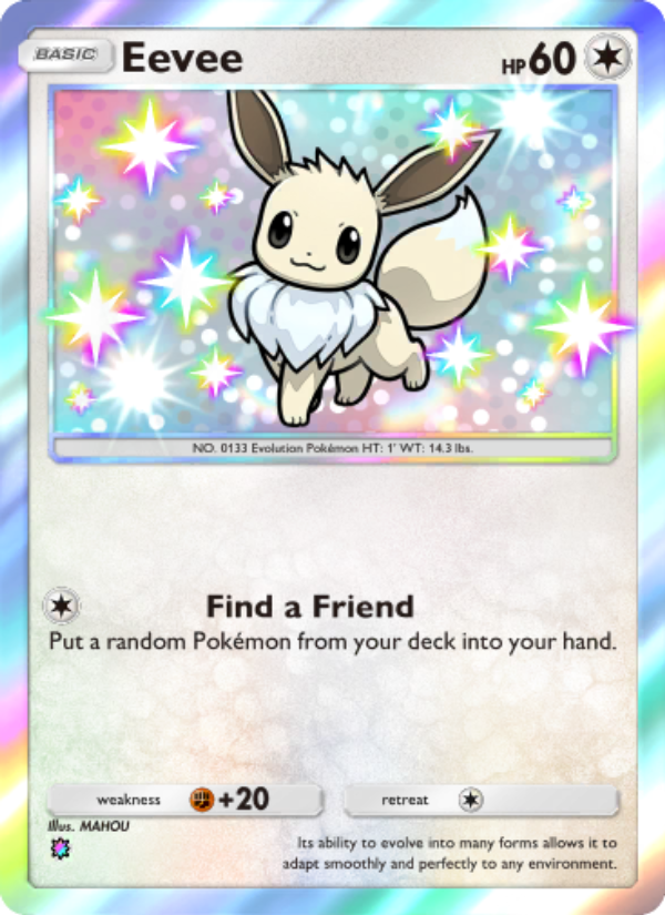 Eevee - Pokémon TCG Card