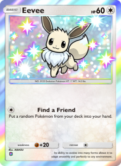 Eevee - pokemon TCG Card