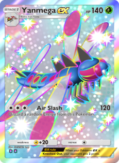 Yanmega ex - pokemon TCG Card
