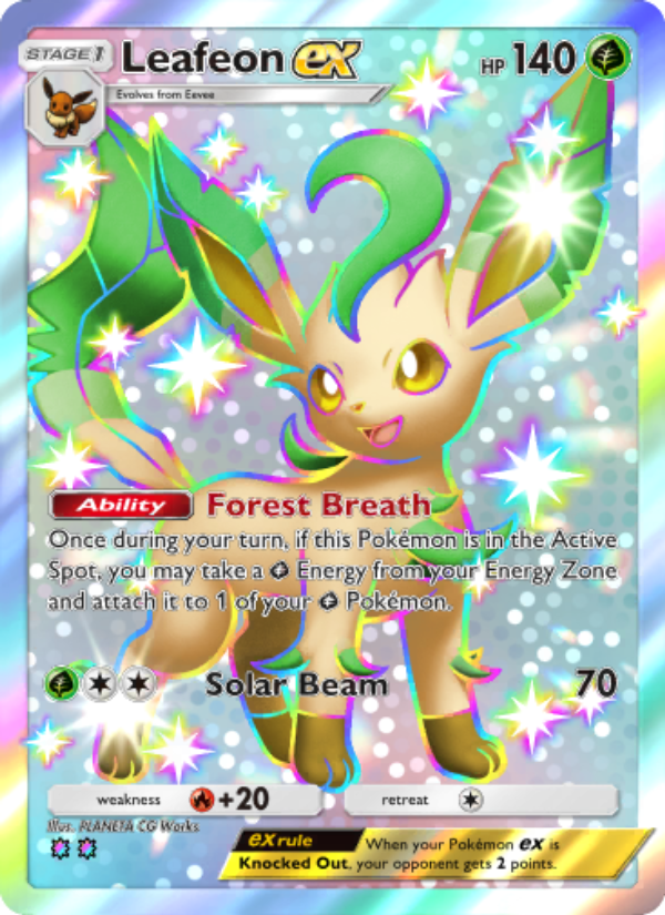 Leafeon ex - Pokémon TCG Card