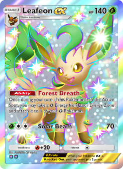 Leafeon ex - pokemon TCG Card