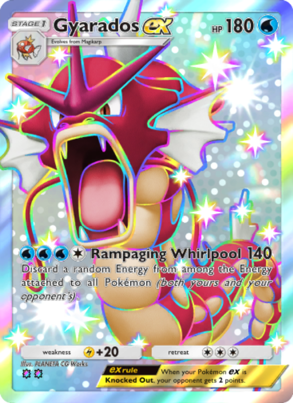Gyarados ex - Pokémon TCG Card