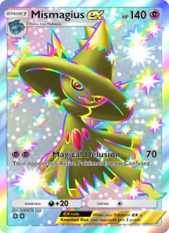 Mismagius ex - pokemon TCG Card