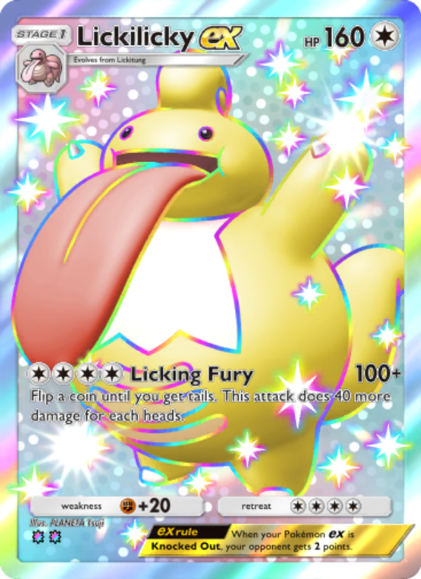 Lickilicky ex - Pokémon TCG Card