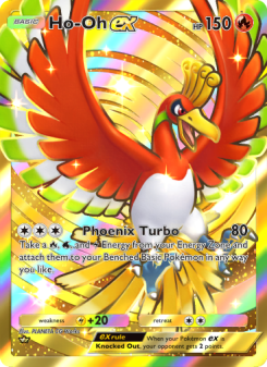 Ho-Oh ex - pokemon TCG Card