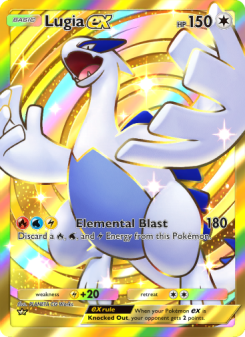Lugia ex - pokemon TCG Card