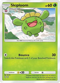 Skiploom - pokemon TCG Card