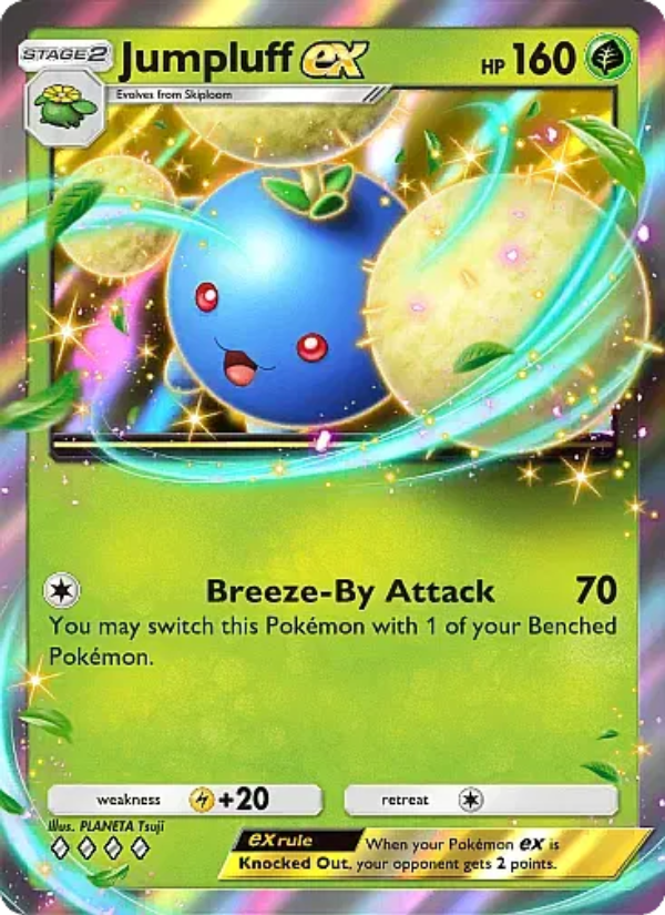 Jumpluff ex - Pokémon TCG Card