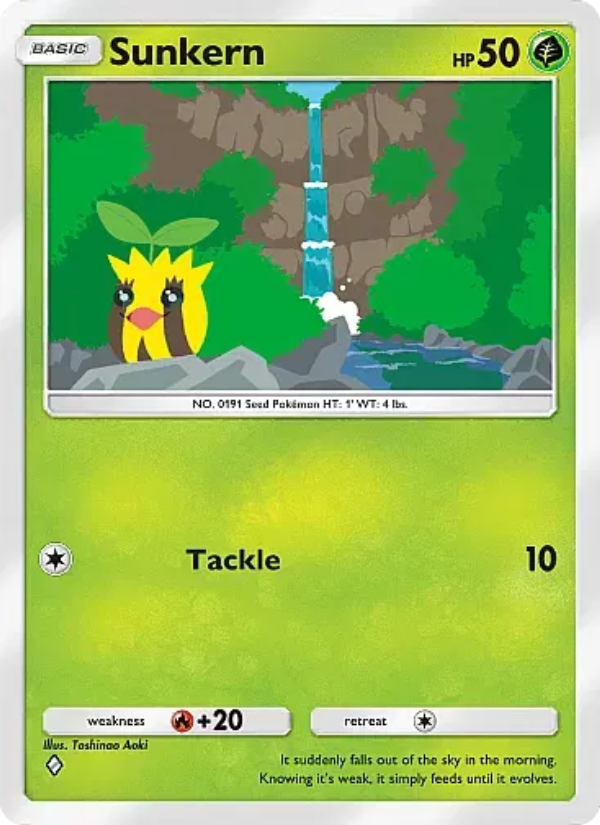 Sunkern - Pokémon TCG Card