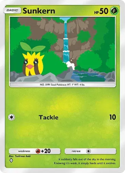 Sunkern - pokemon TCG Card
