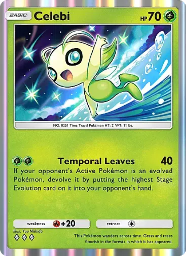 Celebi - Pokémon TCG Card