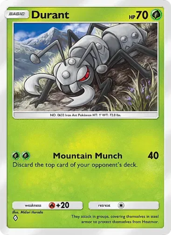 Durant - Pokémon TCG Card