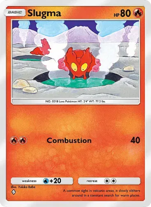 Slugma - Pokémon TCG Card