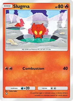 Slugma - pokemon TCG Card