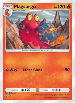 Magcargo - pokemon TCG Card
