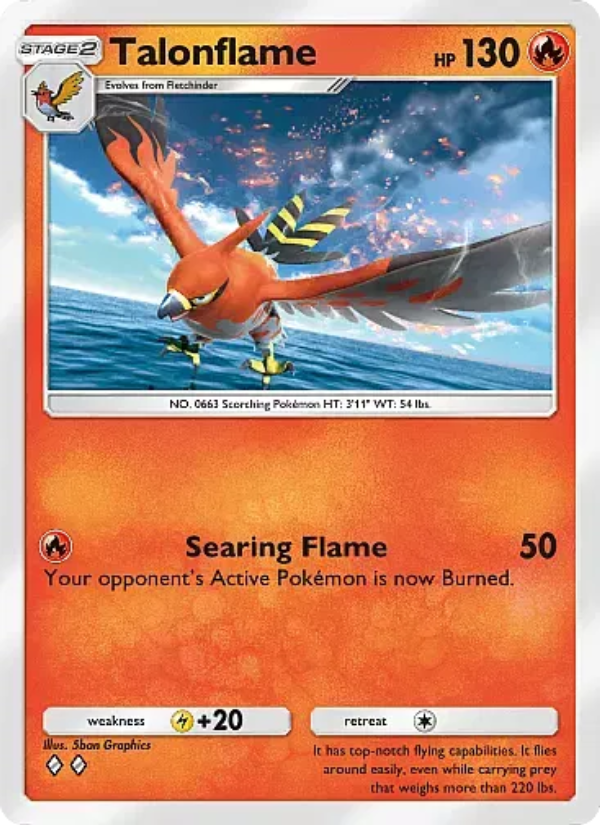 Talonflame - Pokémon TCG Card