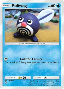 Poliwag - pokemon TCG Card