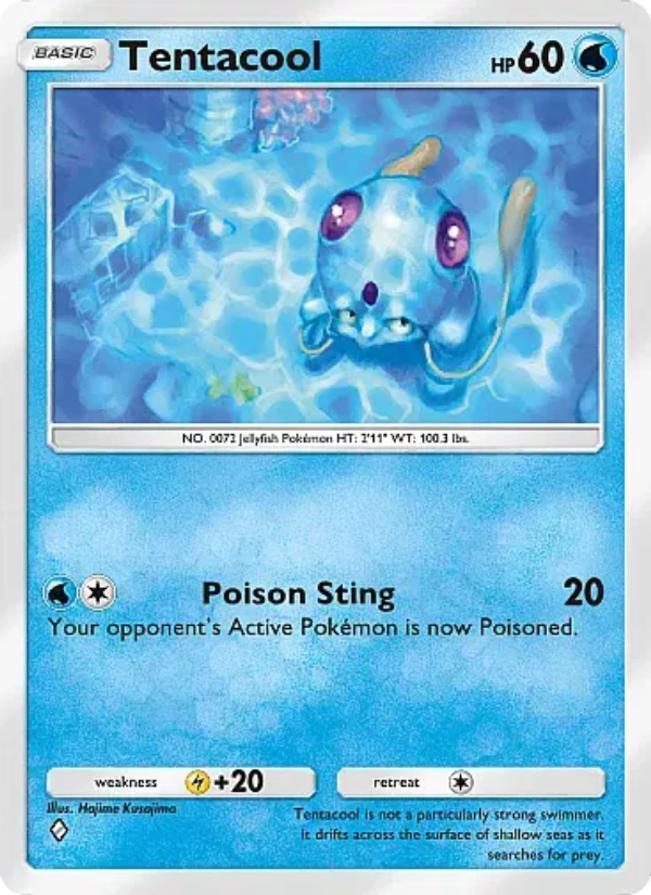 Tentacool - Pokémon TCG Card