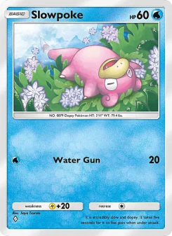 Slowpoke - pokemon TCG Card