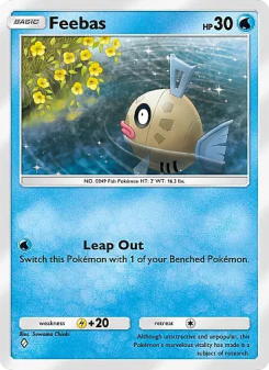 Feebas - pokemon TCG Card