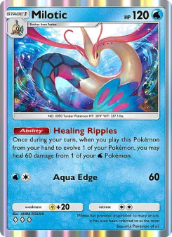 Milotic - pokemon TCG Card