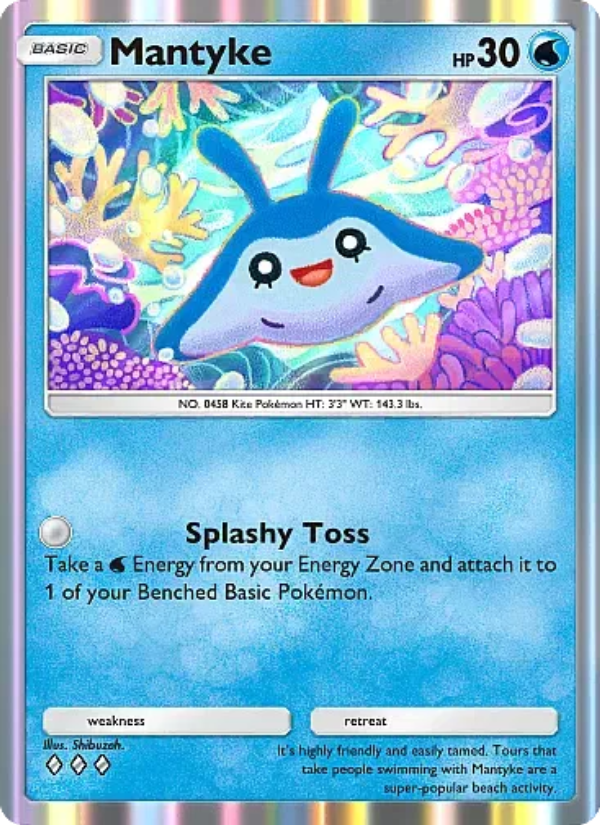 Mantyke - Pokémon TCG Card