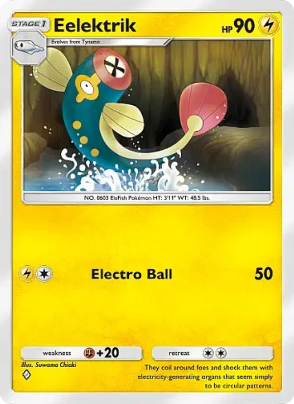Eelektrik - Pokémon TCG Card