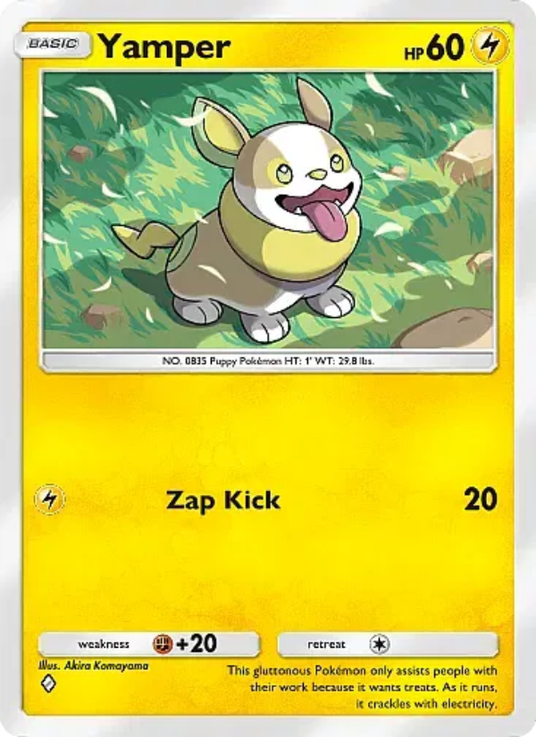 Yamper - Pokémon TCG Card