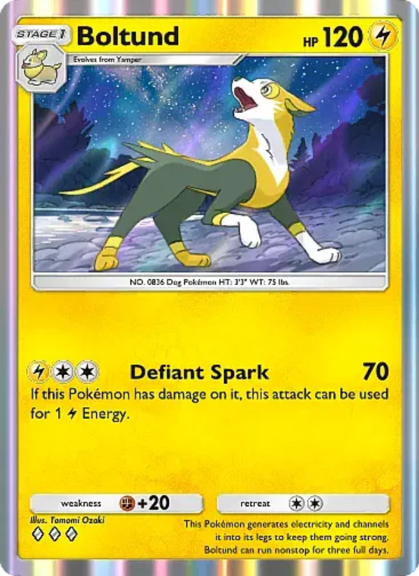 Boltund - Pokémon TCG Card