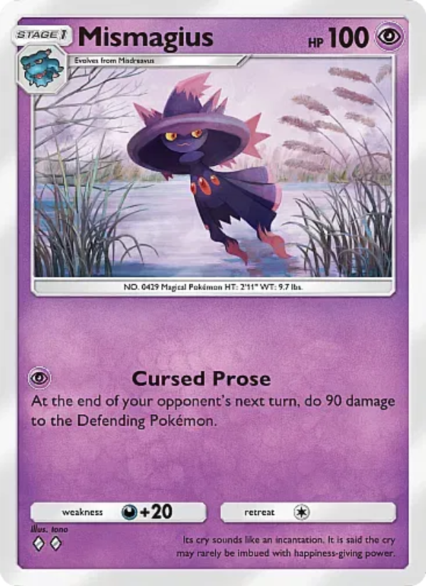 Mismagius - Pokémon TCG Card