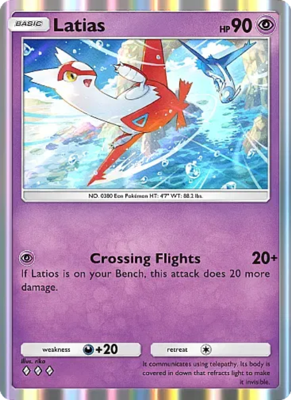 Latias - Pokémon TCG Card