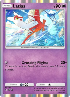 Latias - pokemon TCG Card