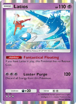 Latios - pokemon TCG Card