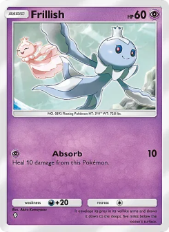 Frillish - pokemon TCG Card